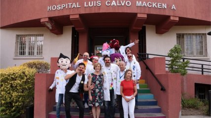   Niños del Hospital Calvo Mackenna recibieron regalos de Navidad 