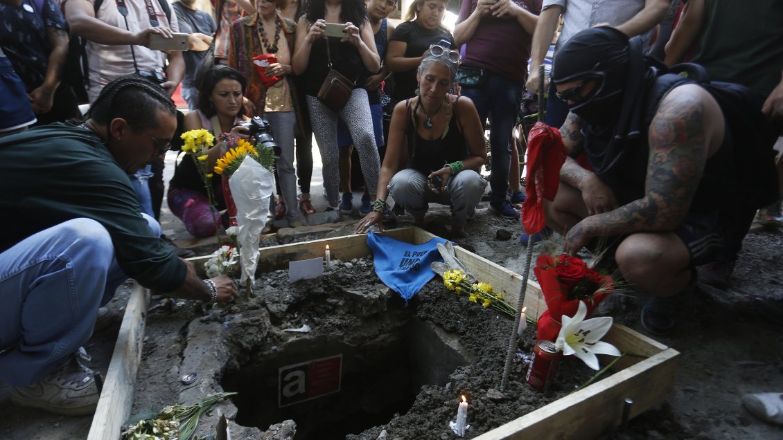 SML entregó cuerpo de hombre que murió electrocutado durante protesta