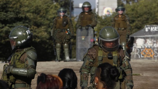 CIDH cuestionó estrategia de copamiento impulsada por la Intendencia Metropolitana