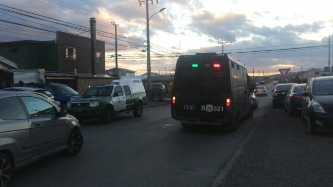 Un carabinero y tres civiles fueron detenidos por tráfico de drogas en Punta Arenas