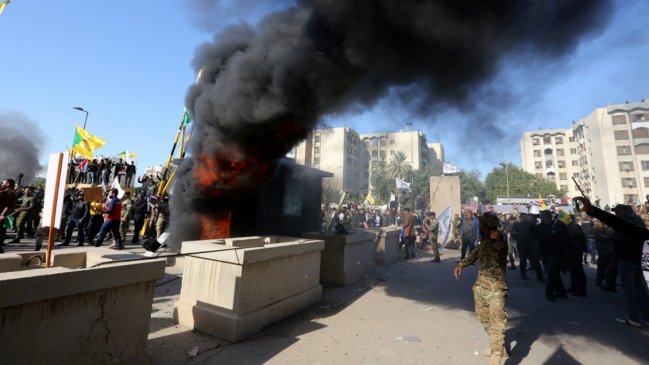 Tras asalto chií, la embajada estadounidense en Bagdad cerró sus puertas 