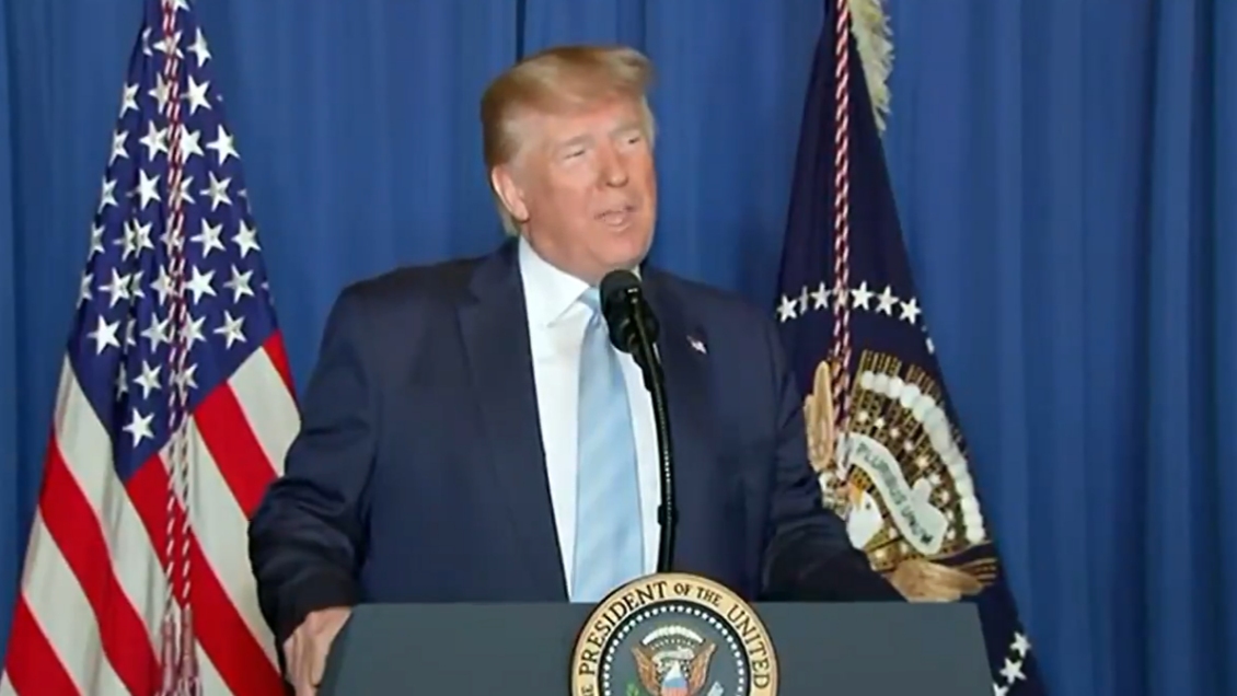 Trump dice que ordenó matar a Soleimani para 