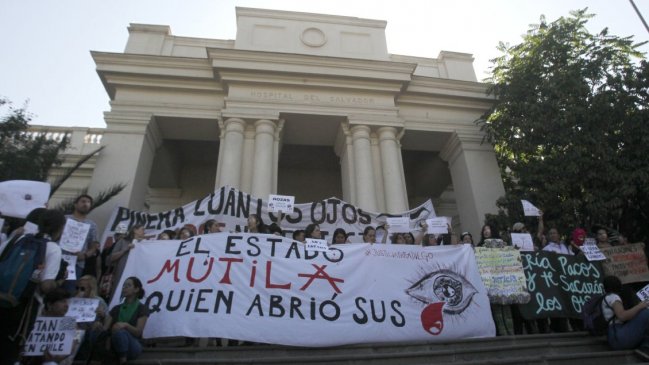 Colegio Médico asegura que 360 personas han sufrido trauma ocular desde el inicio de la crisis