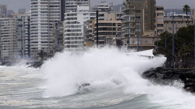 Armada alertó sobre marejadas anormales desde el domingo entre Arica y Constitución