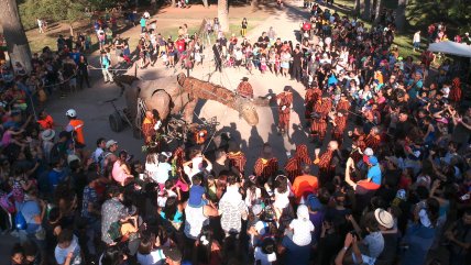   La Pichintún recorrió el Parque Quinta Normal 