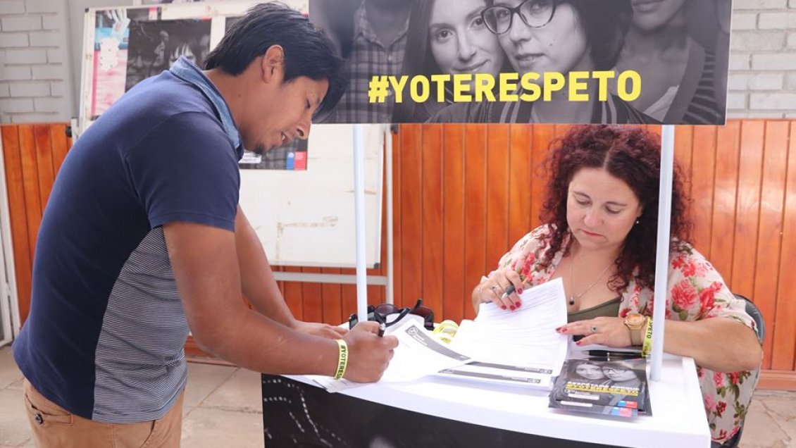 Comienza aplicación de encuesta Yo Te Respeto en El Tamarugal