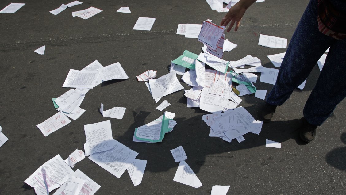 Lista de los locales en que se suspendió la rendición de la PSU