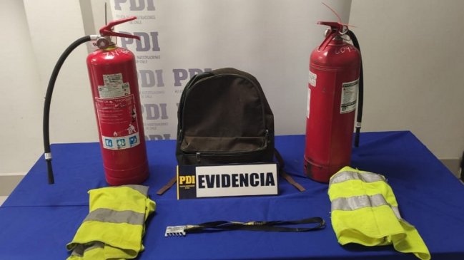 Delincuente con amplio prontuario fue detenido en medio de protesta contra la PSU