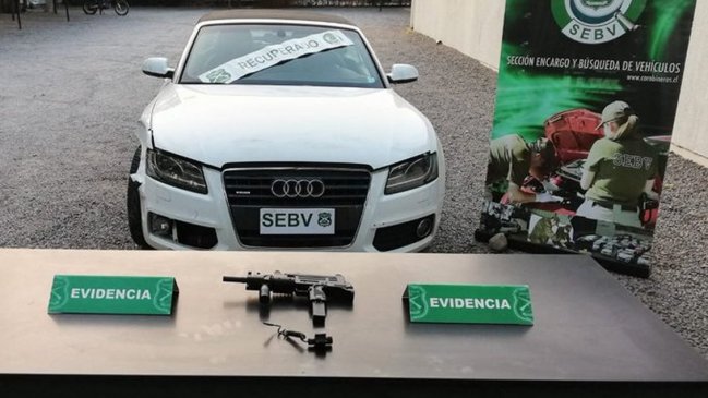 Carabineros detuvo a niño de 12 años acusado de robo de vehículos