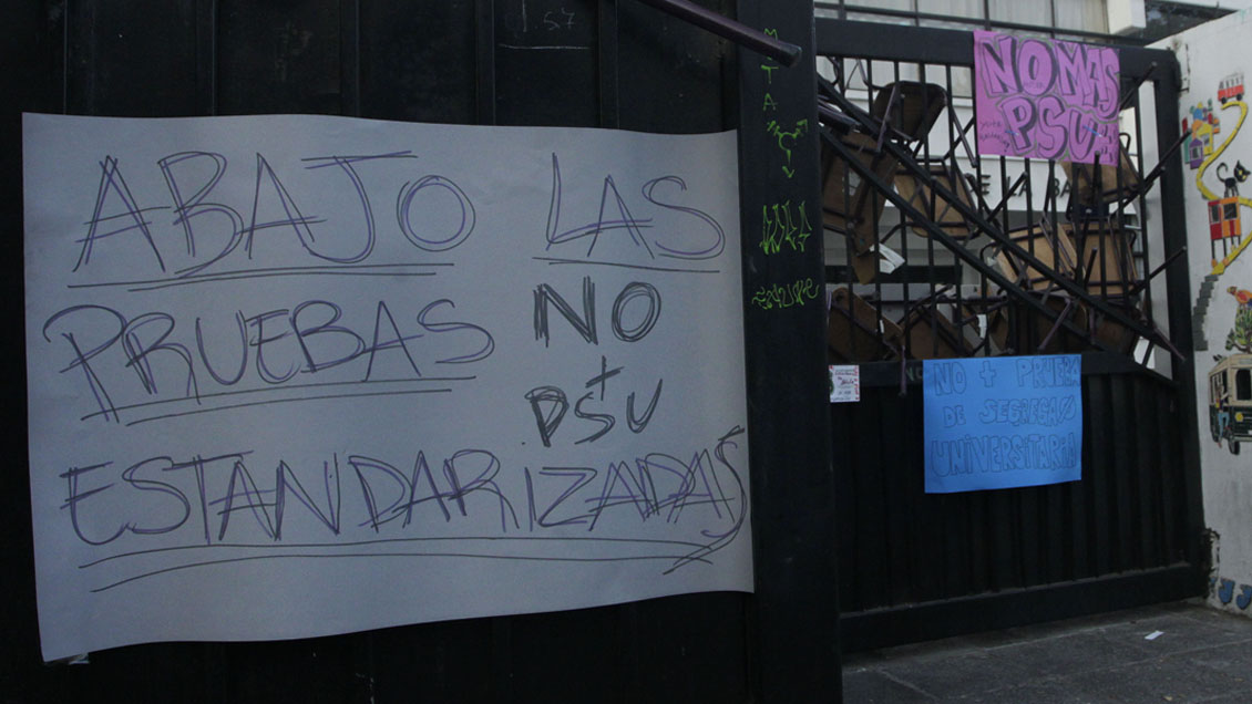 PSU: Alumnos que hayan participado del boicot quedarán excluidos del proceso de admisión