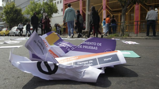 Sólo cuatro regiones pudieron rendir, sin problemas, pruebas obligatorias de la PSU