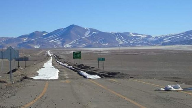 Un muerto y dos lesionados dejó volcamiento en el camino internacional de Copiapó