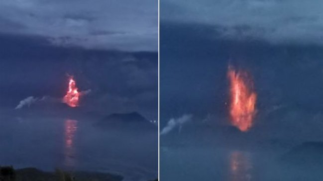 Más de 7.740 evacuados por erupción del volcán filipino Taal, que ya escupe lava