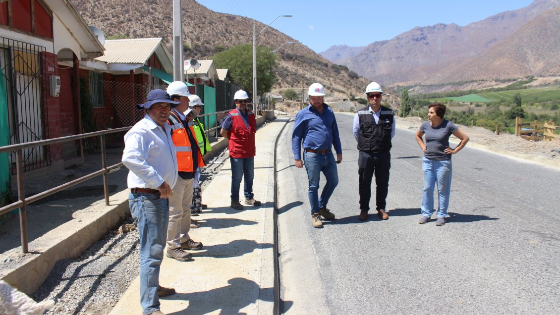 Monte Patria: Va tomando forma la pavimentación de la ruta Carén-Tulahuén