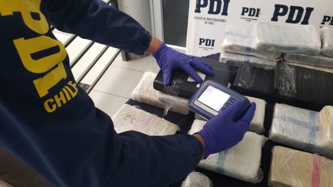 Casi dos toneladas de droga fueron incautadas en Arica y Parinacota durante 2019