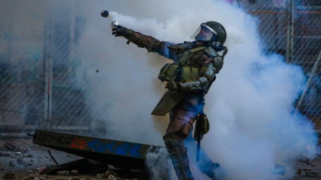 Manifestantes protagonizaron incidentes en comisaría de Renca