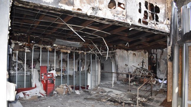 Prisión preventiva para acusado de incendiar sucursal de Chilquinta en Quintero