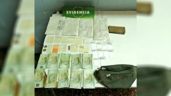 Carabineros detuvo a hombre que transportaba ketamina en un banano