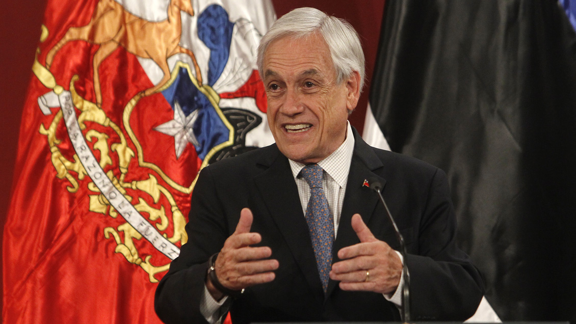 Presidente Piñera: Ley antibarricadas 