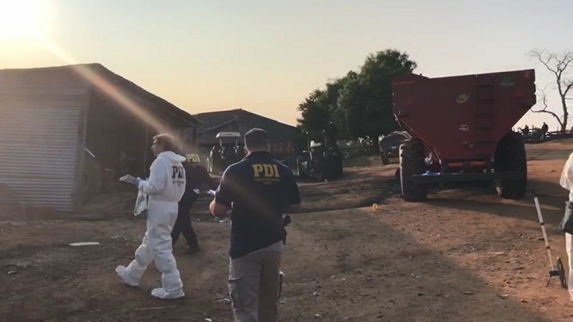 Ataque incendiario dejó ocho máquinas quemadas en Lumaco