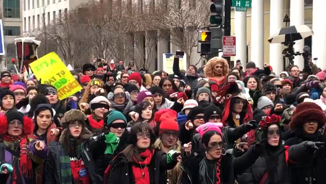 LasTesis lideraron masiva 