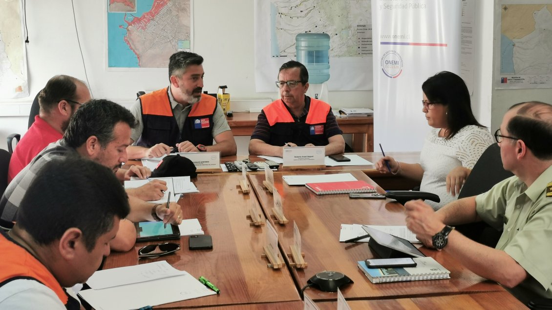 Inician acciones ante Alerta Temprana Preventiva decretada en Arica y Parinacota