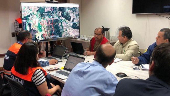 Cancelan alerta roja en Chillán por incendio que consumió 790 hectáreas