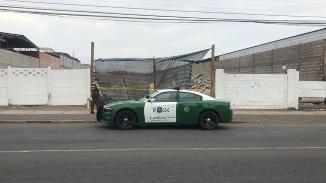 Encuentran el cuerpo de una mujer en un sitio abandonado del barrio industrial de Arica