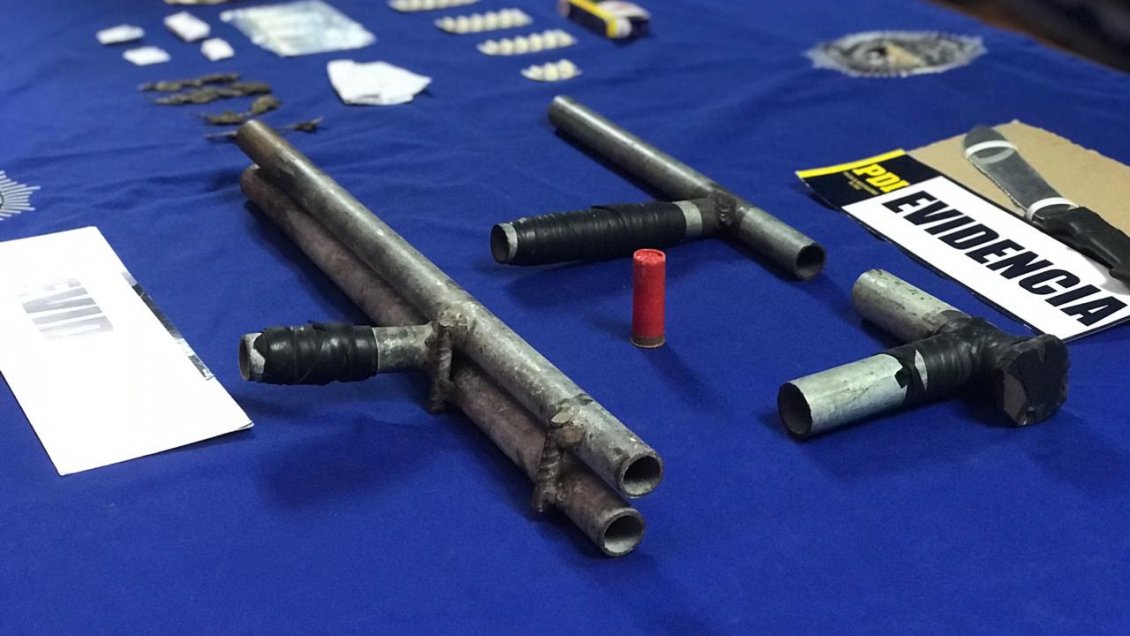 Detienen a nueve personas por tráfico de drogas y porte de armas en Caldera