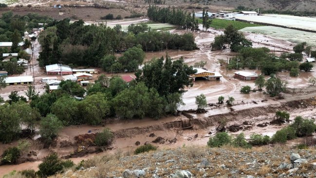 Declaran alerta amarilla por lluvias en la cordillera de Atacama