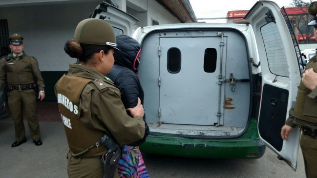 Riña familiar terminó con tres detenidos y dos sujetos heridos en Rancagua