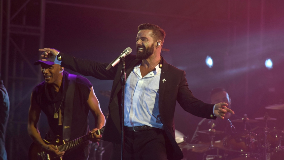 El escenario para Ricky Martin es 