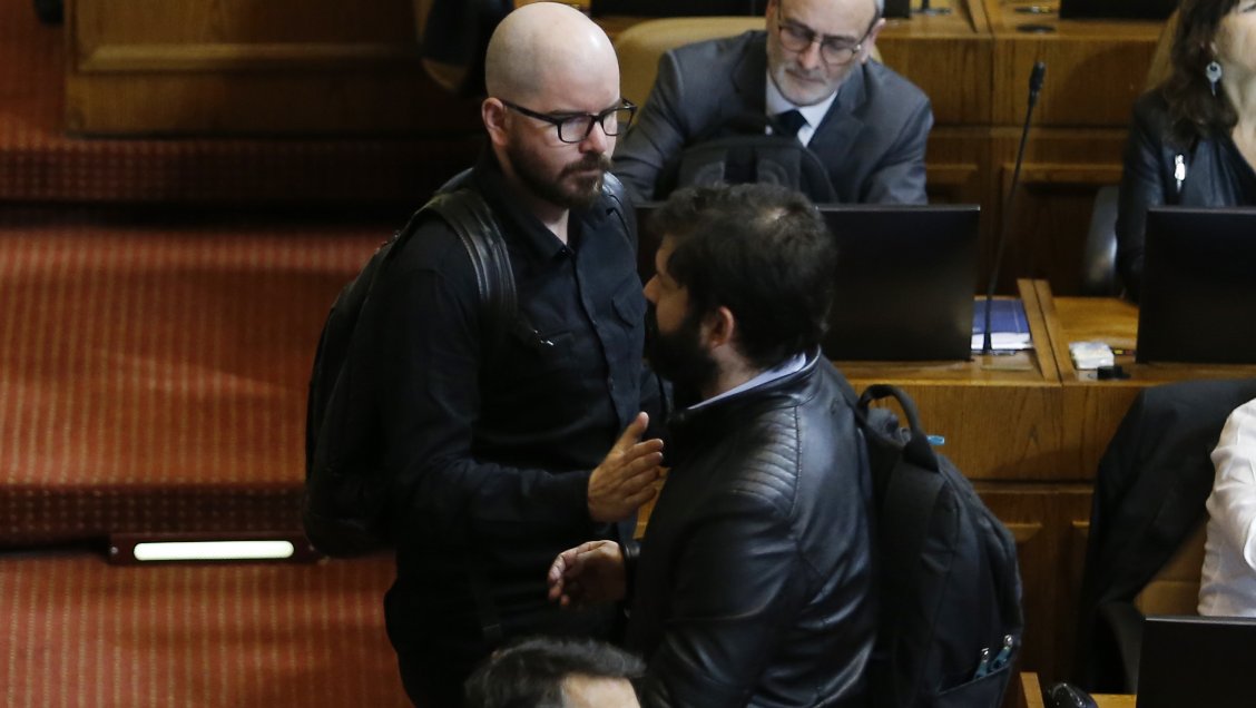 Boric y Jackson declinaron firmar carta de apoyo a Hugo Gutiérrez