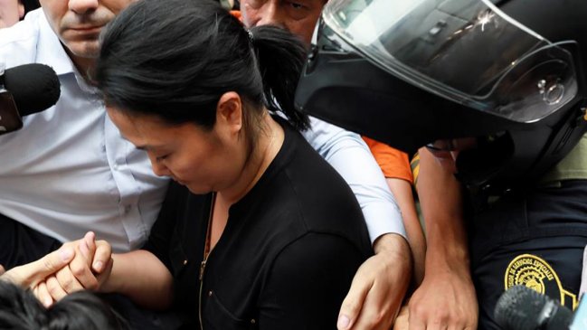Keiko Fujimori volvió a la cárcel y denunció venganza política
