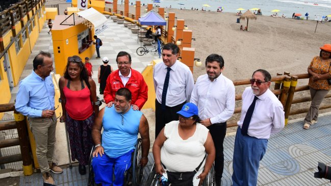 Anuncian proyecto para construcción de acceso universal en playa El Laucho de Arica