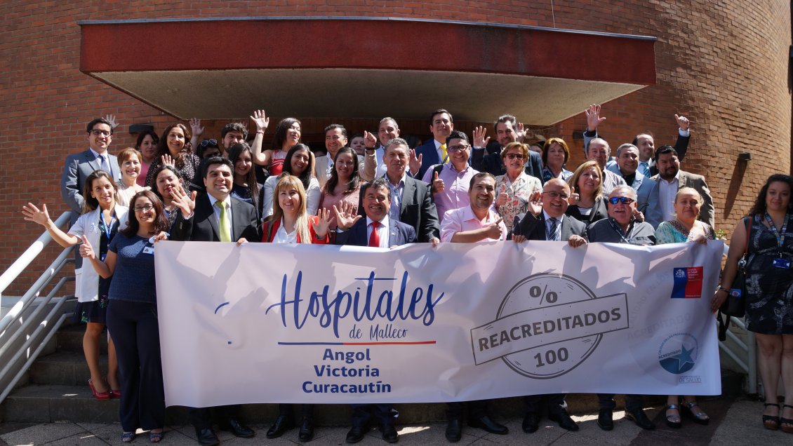 Hospitales de Malleco recibieron certificación de calidad en atención de salud
