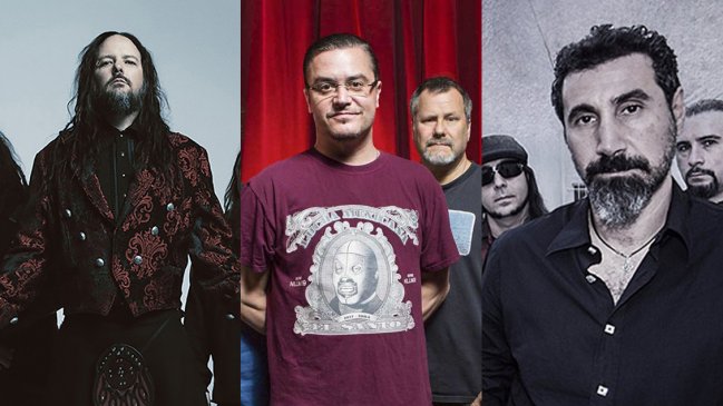 La enigmática colaboración que unirá a Korn, Faith no More y System of a Down
