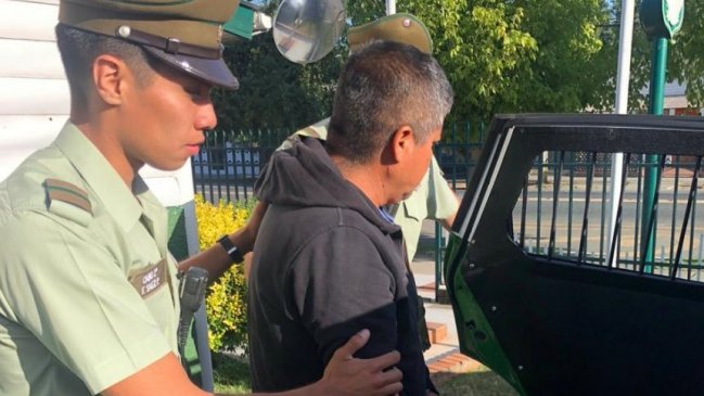 En San Carlos detuvieron a sujeto acusado de violar a un menor en la Región de O'Higgins