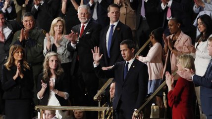  Trump presentó a Guaidó como 