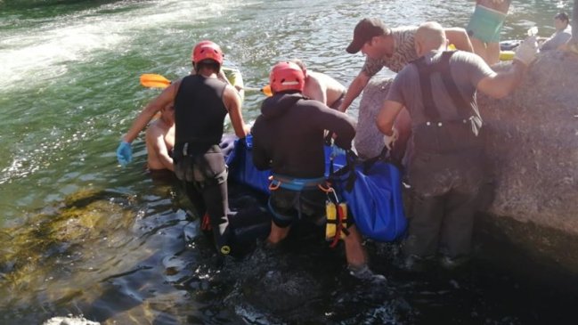 Yumbel: Joven que practicaba kayak falleció en el Río Laja