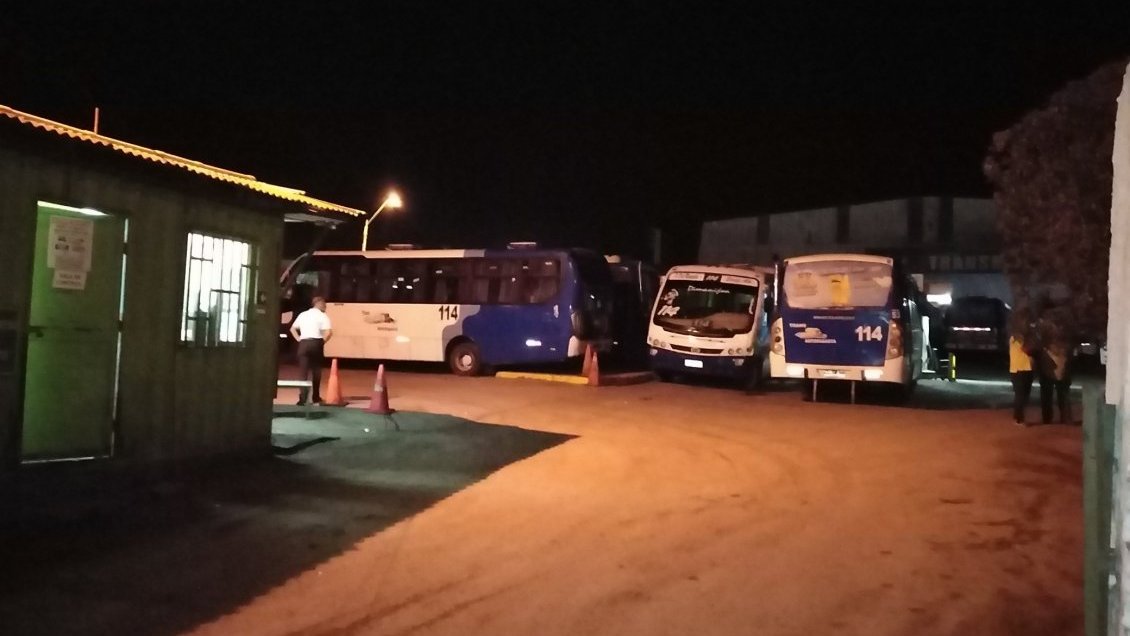 Dos personas asaltaron garita de la línea 114 del TransAntofagasta