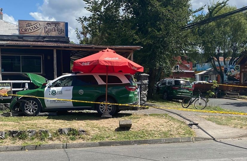 Choque entre patrullas dejó dos transeúntes y seis carabineros heridos en Villarrica