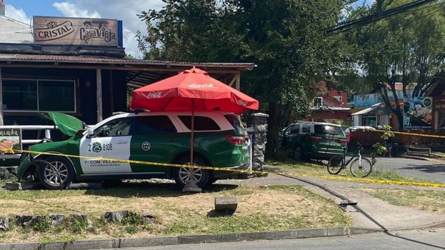 Choque entre patrullas dejó dos transeúntes y seis carabineros heridos en Villarrica