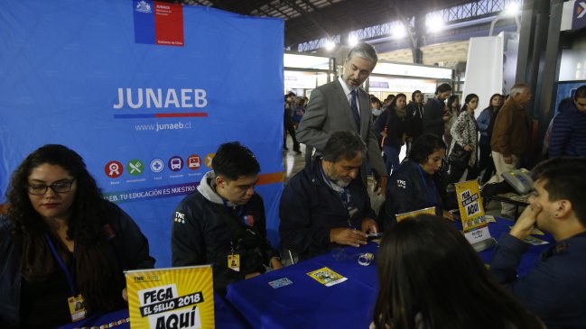 Junaeb llamó a alumnos que no se han fotografiado para la TNE a que lo hagan 