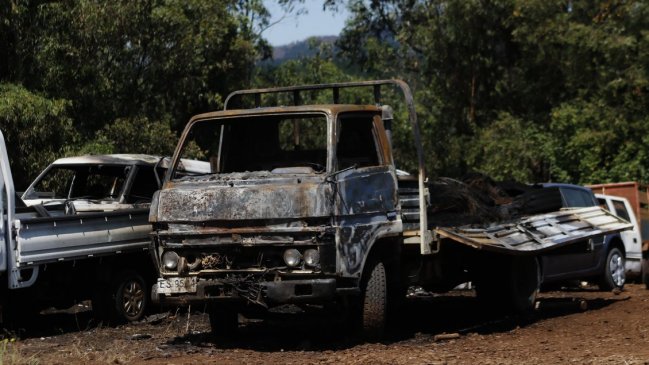 Gremios forestales condenaron ataque incendiario en recinto de Carabineros de Collipulli