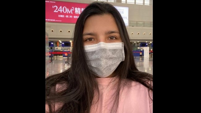 Chilena está atrapada en aeropuerto de China a causa de restricciones por coronavirus
