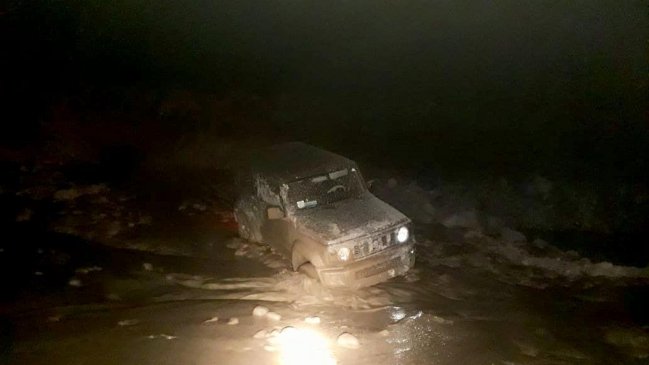 Tres personas fueron rescatadas tras quedar atrapadas por alud en Calama