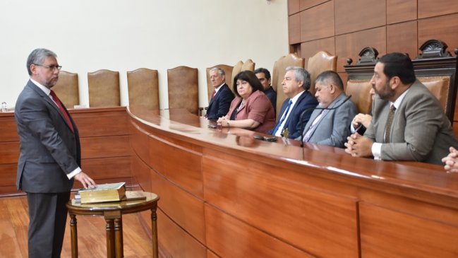 Juan Ángel Muñoz juró como ministro de la Corte de Apelaciones de Concepción