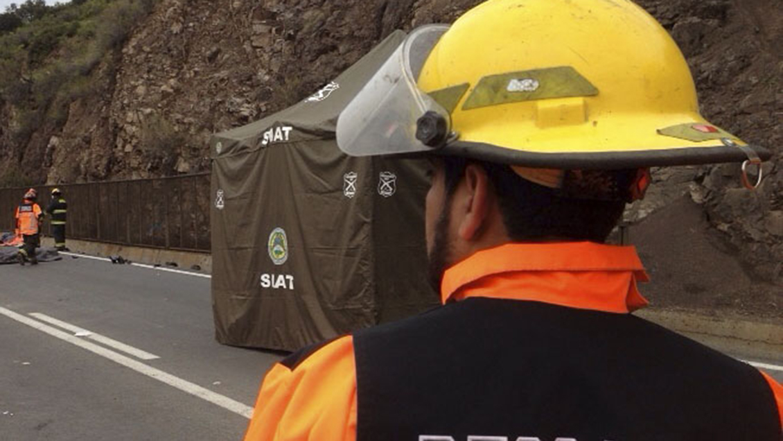 Un muerto y tres heridos dejó accidente en ruta entre Puerto Varas y Saltos del Petrohué