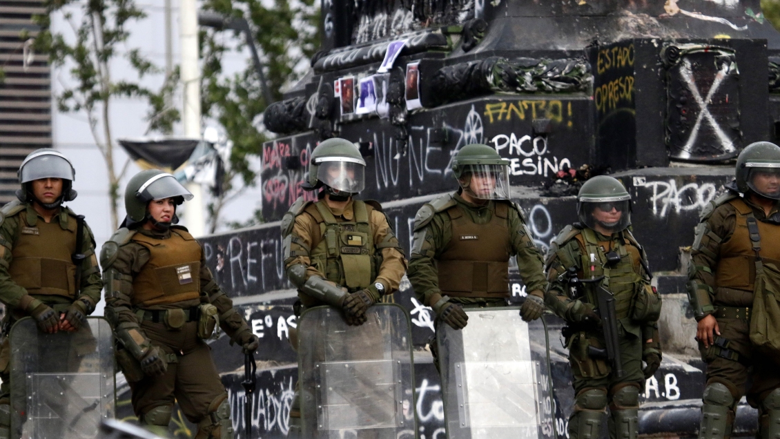 Disturbios en Puente Alto a cuatro meses del inicio de la crisis social